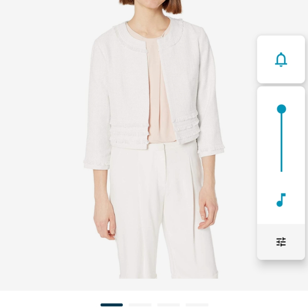 Karl Lagerfeld pink short jacket